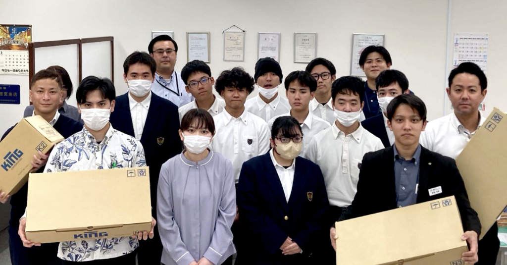 封筒を再活用し、学びと環境保護を支援!海銀リースが特別支援学校へ学習用教材を提供 11 sub5 4