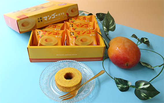 沖縄限定スイーツ「マンゴーばうむ」で、南国気分をおすそわけ♡紅茶と一緒に楽しんで! 2 sub1 3