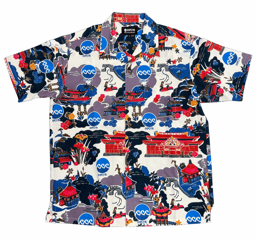 EXPO’75を纏う夏 沖縄美ら島財団がオマージュかりゆしウェアを限定販売 2 sub1 12