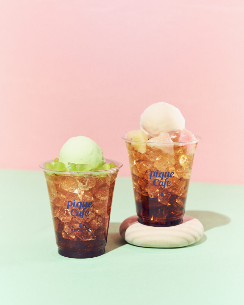ジェラート ピケ カフェ「Peach & Muscat Delights」——桃とマスカットで味わう、初秋のご褒美 3 sub2 8