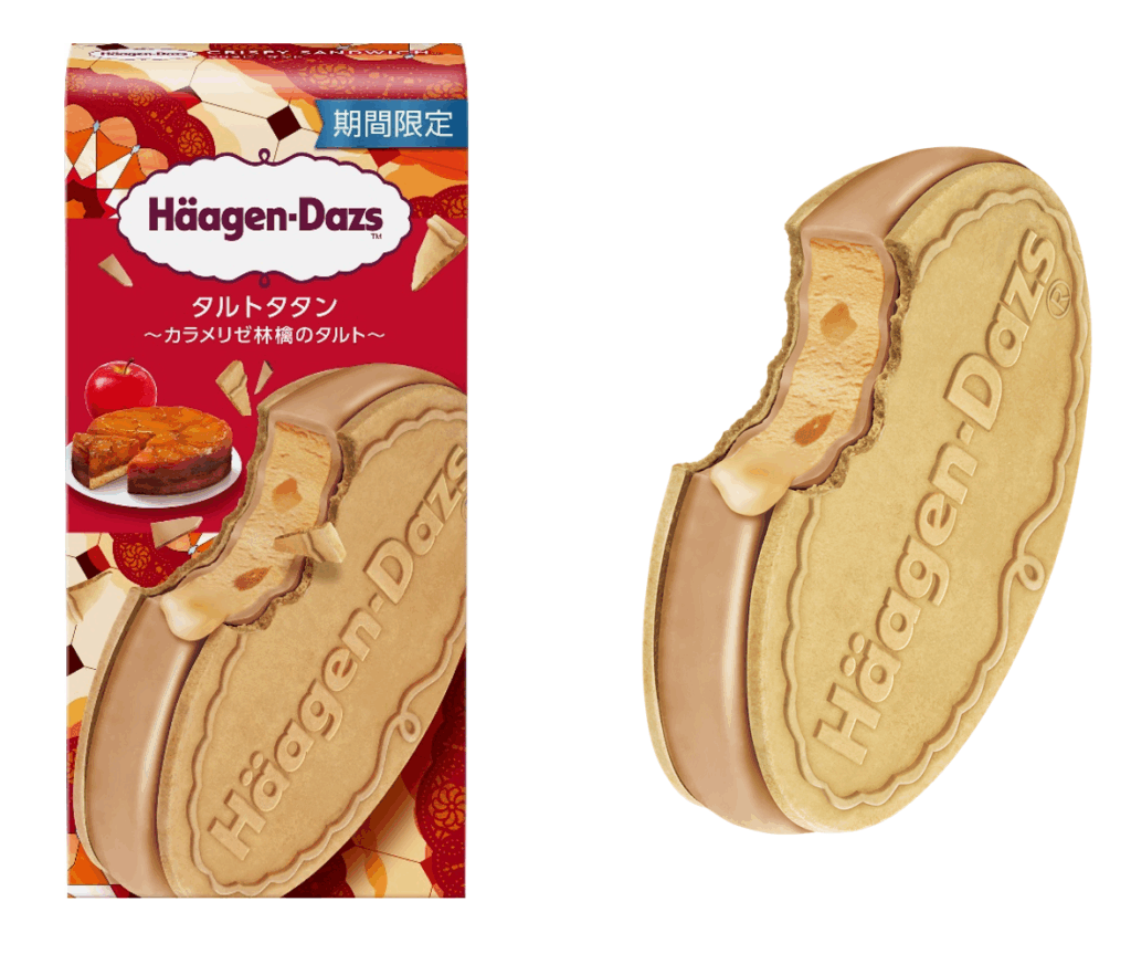 ハーゲンダッツから「タルトタタン~カラメリゼ林檎のタルト~」新登場! 3 sub2 1