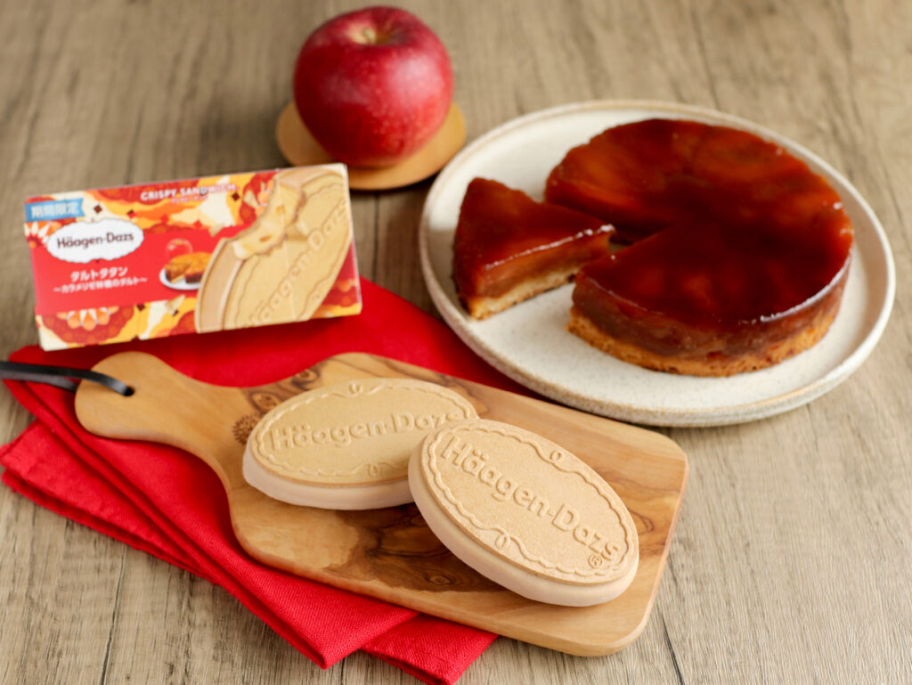 ハーゲンダッツから「タルトタタン~カラメリゼ林檎のタルト~」新登場! 1 sub3 4