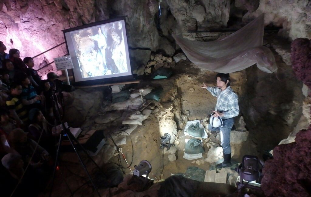 サキタリ洞遺跡で発掘見学会開催 世界最古の釣り針にも注目 5 sub4 7