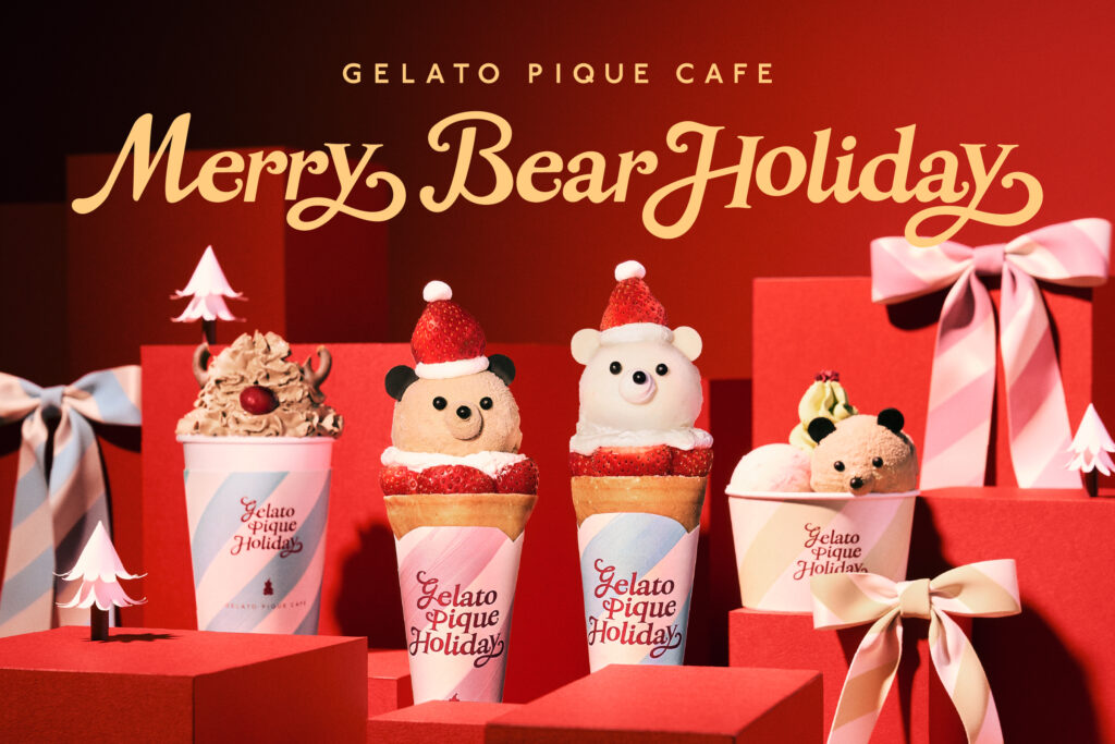 gelato pique cafeの冬限定「Merry Bear HOLIDAY」登場!ベアサンタが主役のクレープやサンデーに注目 3 main 2