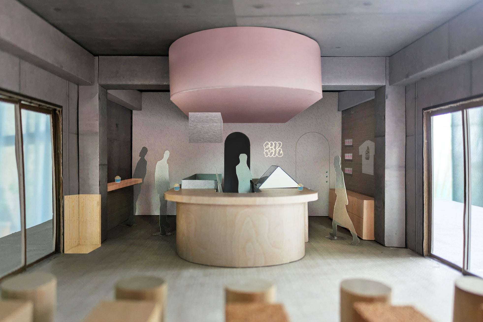 =『SR ice cream coffee Miyakojima』の内観イメージ