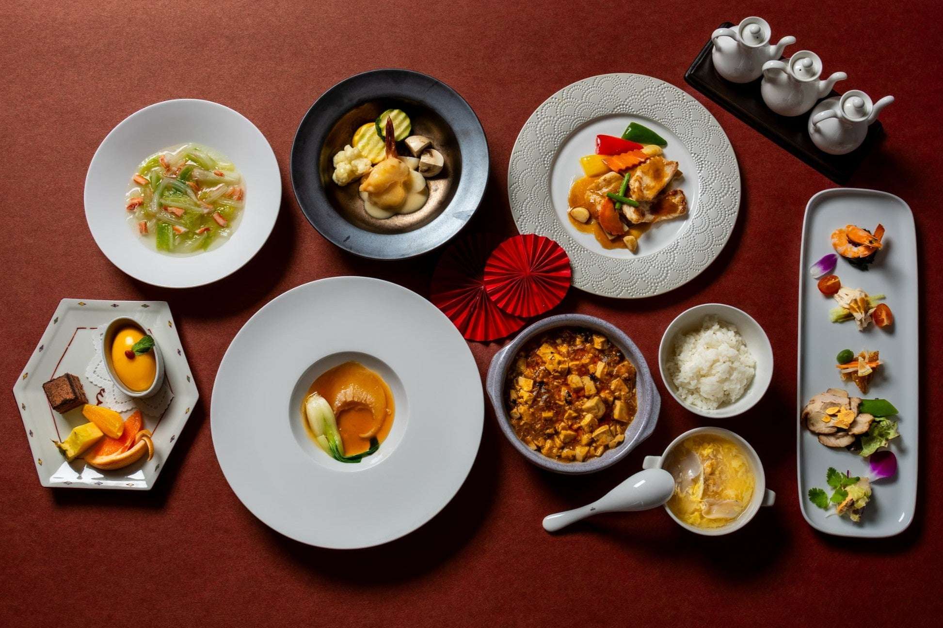 あぐー豚やフカヒレなど素材の個性が光る「廬山コース」