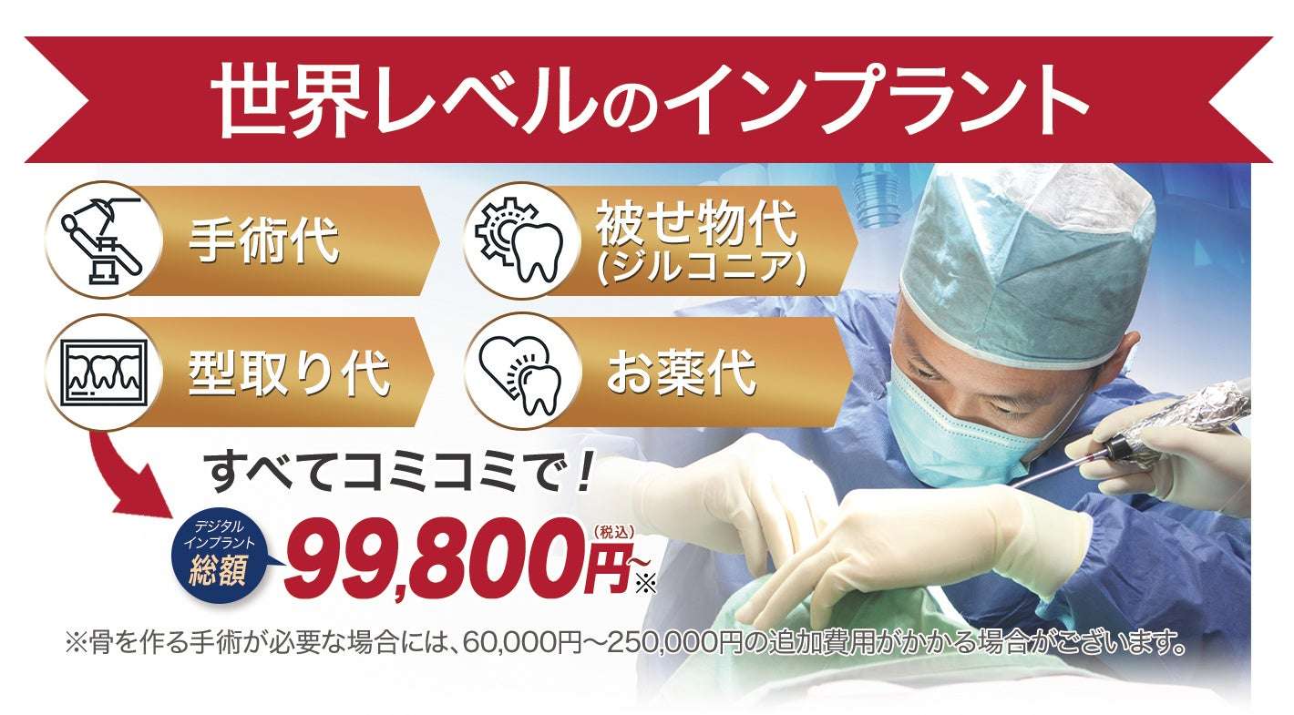 国内最大級「ALBA歯科」沖縄初進出 浦添パルコシティに4月開院 3 世界的シェアを誇るインプラントメーカーを含む3つの治療プラン