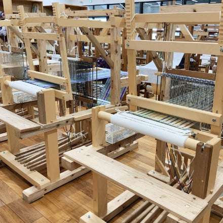 伝統の技に触れるはた織りワークショップ